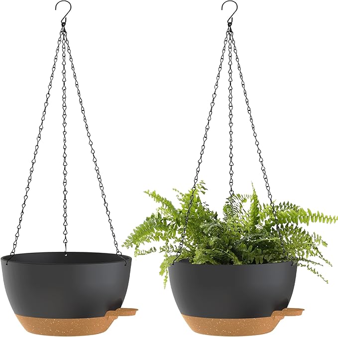 10 Inch Hanging Baskets 2 PC by SQKH