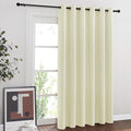 NICETOWN Blackout Sliding Door Curtain 84 inches Long, Grommet Patio Door by NICETOWN
