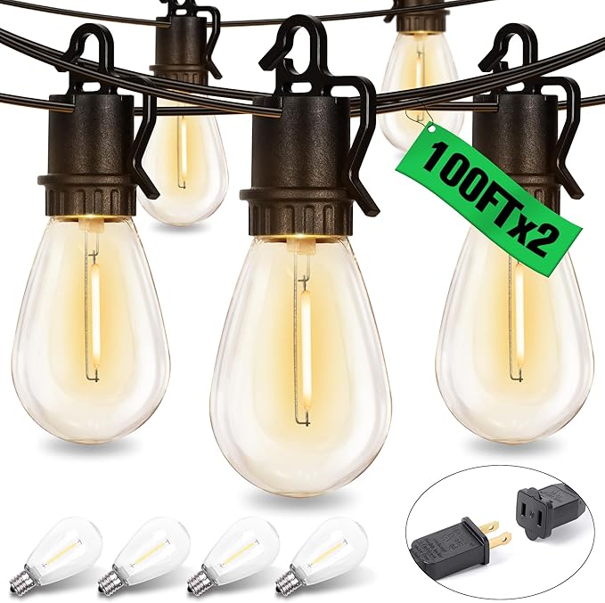 200FT Outdoor String Lights - Image 8