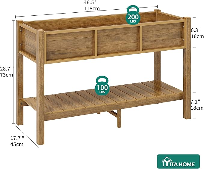 YITAHOME Raised Garden Bed Outdoor HDPE - Image 8