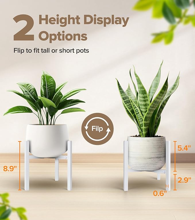 Plant Stand Indoor Adjustable, Metal Modern Indoor Plant Stand, Heavy Duty - Image 2