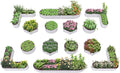 A ANLEOLIFE 14-Pack Deep Root Galvanized Raised Garden Beds Outdoor by AAnleolife