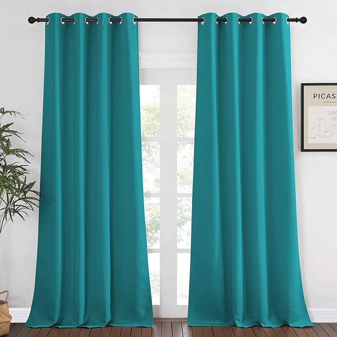 NICETOWN Blackout Curtains 120 inch Length by NICETOWN