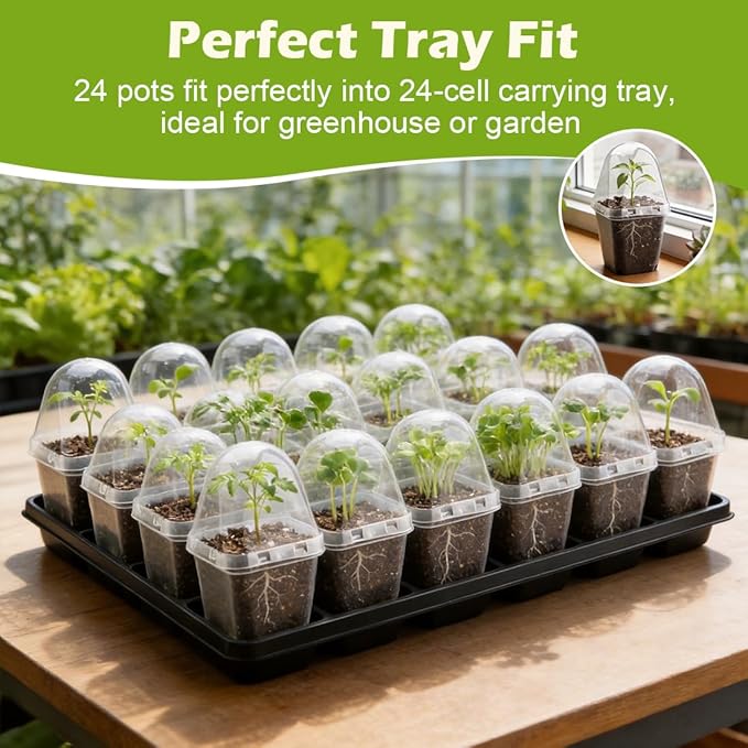 2.7 Inch Square Nursery Pots - Image 7