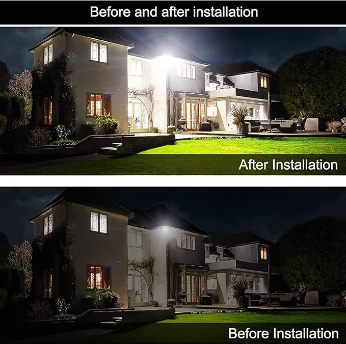 4Pack LED Flood Light Outdoor, 50W LED Work Light 5500lm - Image 4