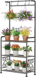Plant Stand Indoor Outdoor Heavy Duty Metal by GIOTORENT