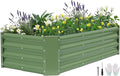 Galvanized Raised Garden Bed by BIRDSINYARD