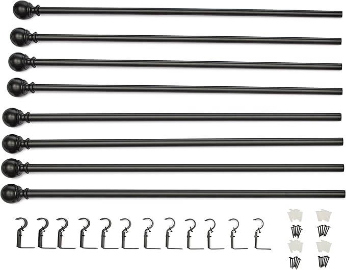 Amazon Basics Adjustable Curtain Rod - Image 3