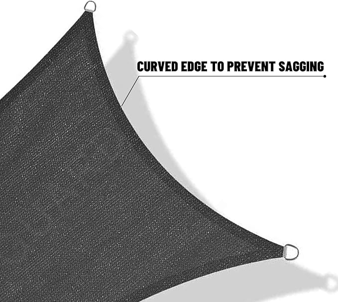 SUNNY GUARD Sun Shade Sail 6.5/8/10/12/16/20 Rectangle UV Block Sunshade - Image 7