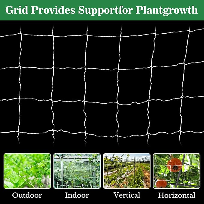 Sukh Garden Plant Trellis Netting -Trellis Net Polyester Trellis Netting Garden - Image 5