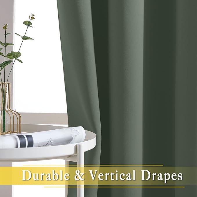 NICETOWN Blackout Curtain 63 inch Length - Image 4