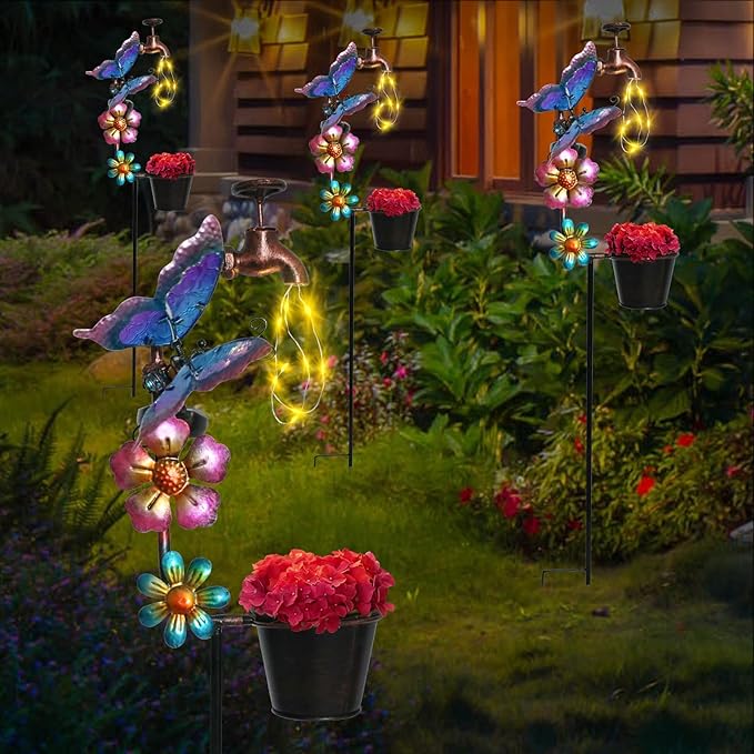 Afirst Solar Outdoor Lights Decorative - Image 2
