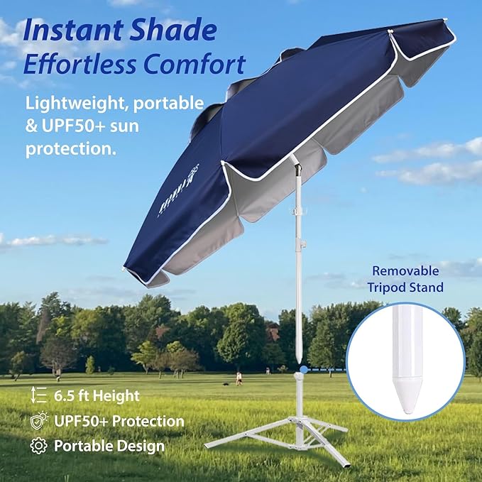 AMMSUN Shade Umbrella, Premium Portable Umbrella - Image 3
