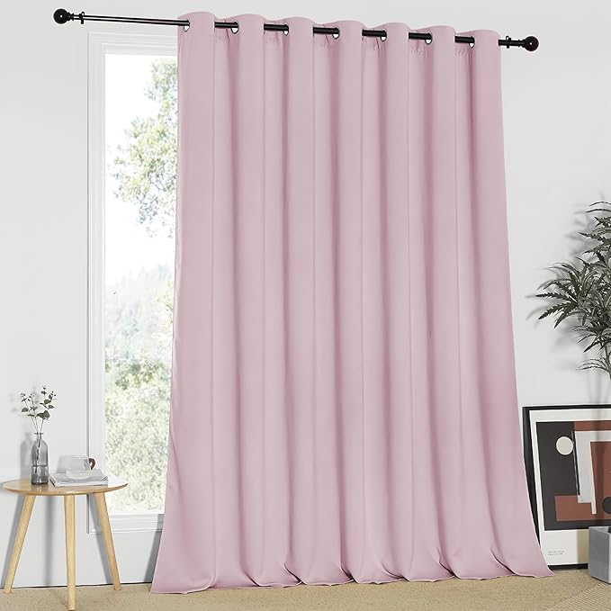 NICETOWN Blackout Patio Curtains 100 x 95 Inches Long by NICETOWN