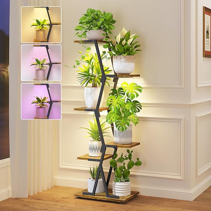 iDavosic.ly 5 Tier Indoor Plant Stand by iDavosicly