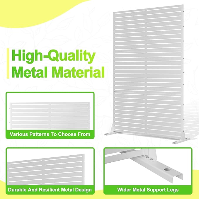 Outdoor Privacy Screen, Freestanding Privacy Fence Panels - Image 4