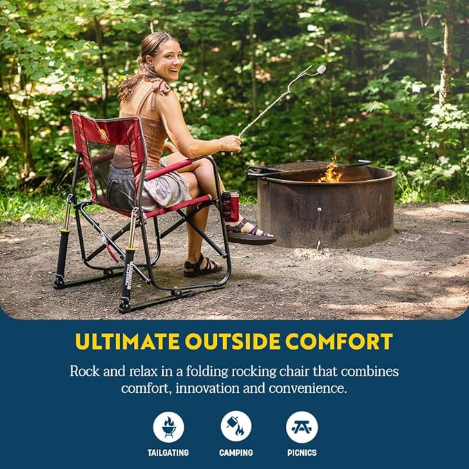 GCI Outdoor Freestyle Rocker Outdoor Rocking Chair - Image 3