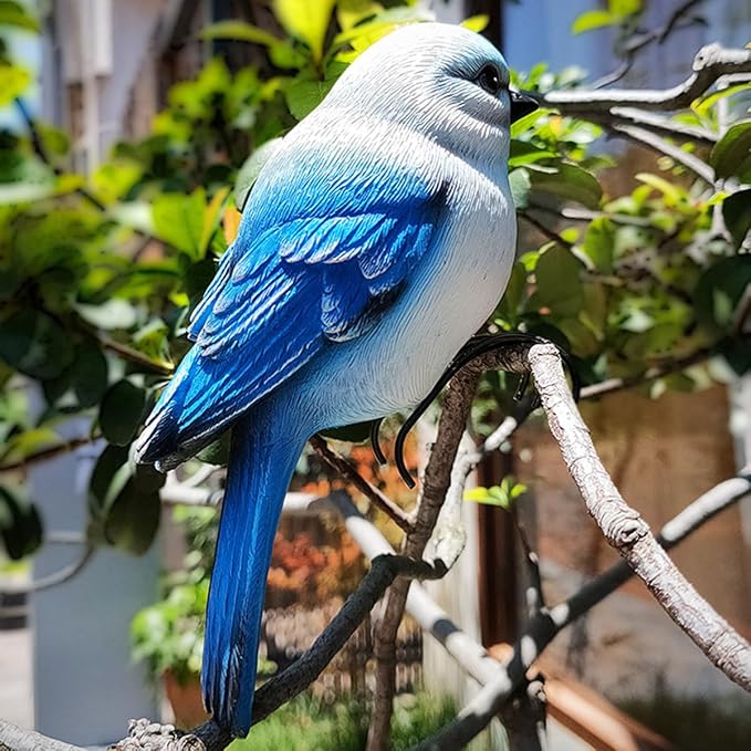 Garden Bird Statue Flower Pot Hugger Outdoor Decor - Image 4