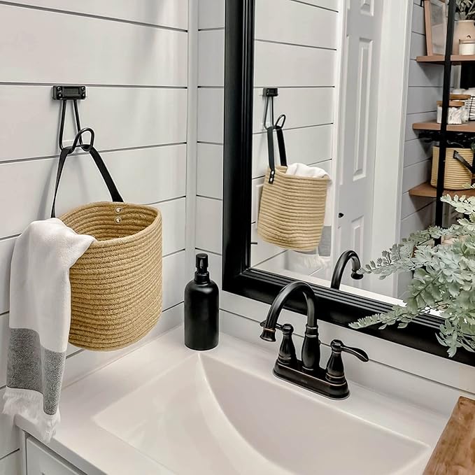 Goodpick 2pack Jute Hanging Basket - Image 2