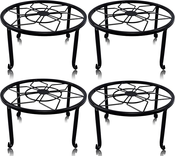 yosager 4 Pack Metal Plant Stands by yosager