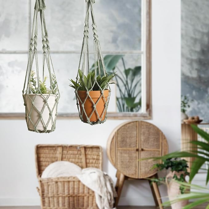 Artilady Macrame Hanging Planter - Image 4