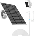 6W Solar Panel Compatible with Ring Spotlight Cam Plus/Pro and Stick Up Cam by Unknown