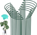 Joyhalo 12 Pack Peony Cages and Supports, 32 Inch Adjustable Plant Stakes by Joyhalo