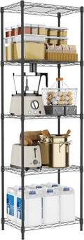 5 Tiers Shelf Metal Storage Shelves Wire Rack Closet Organizers by MEIGAOPLASTICANDMETALHKCOLIMITED