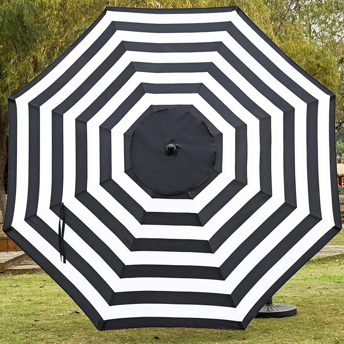 Sunnyglade 9' Patio Umbrella Outdoor Table Umbrella - Image 3