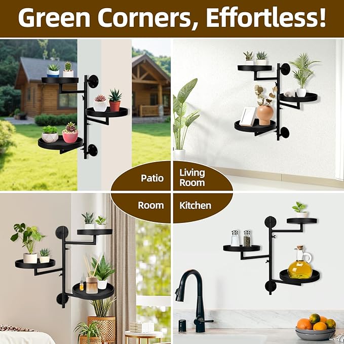 Rotating Window Plant Shelves - Image 4