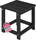 LZRS Adirondack Square Outdoor Side Table by LZRSPET