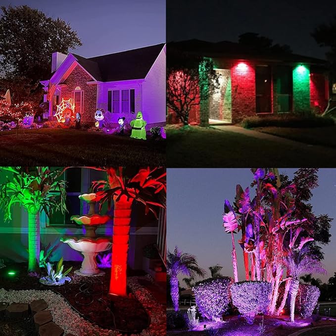 APONUO Metal Solar Spot Lights Outdoor - Image 5