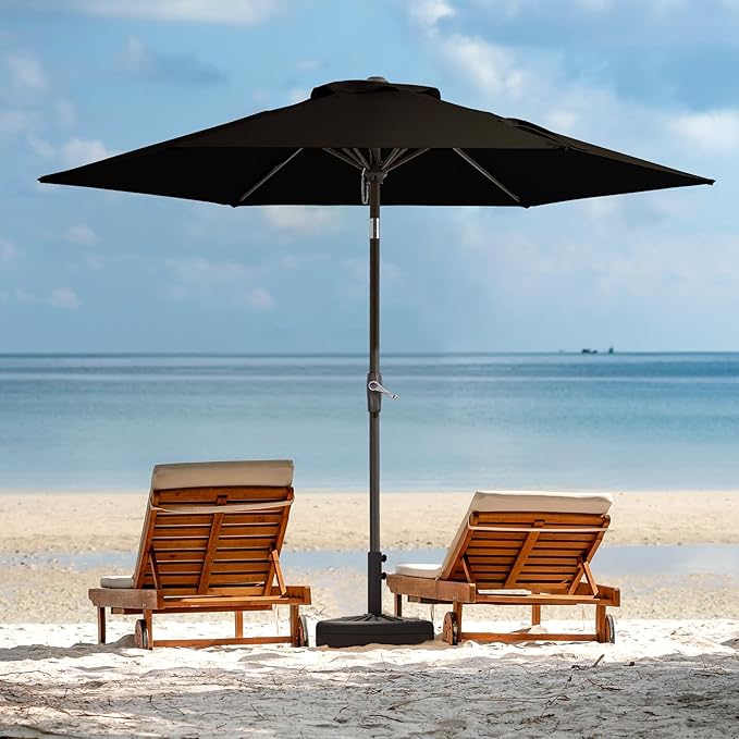 JEAREY 7.5FT Patio Umbrella Market Table Umbrella - Image 8