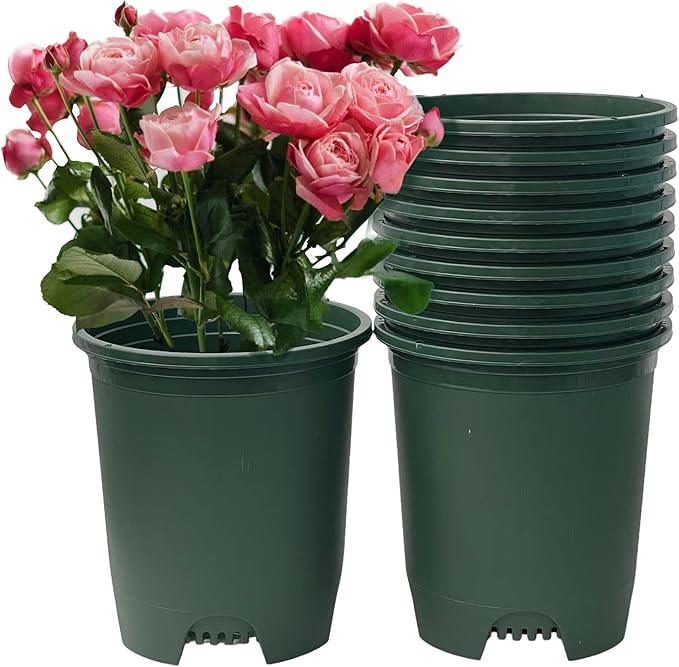 Wholesale 30-Pack Nursery Pot 3 Gallon Plastic Planters in Bulk by CottaPlanters
