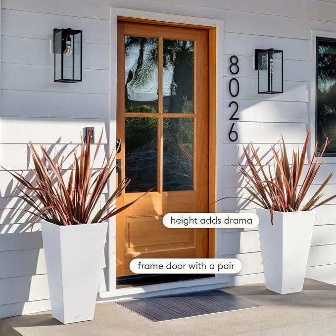 Veradek V-Resin Indoor/Outdoor Taper Planter - Image 4