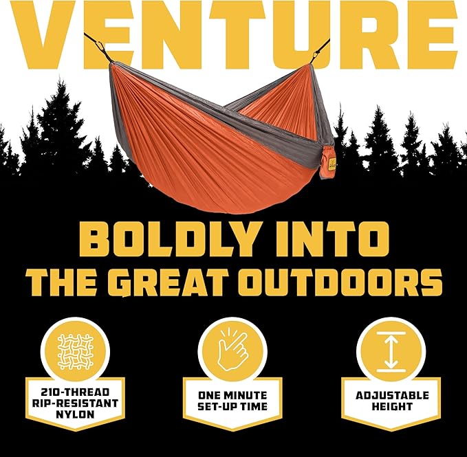 Wise Owl Outfitters Camping Hammock – 500lbs Portable Hammock - Image 3