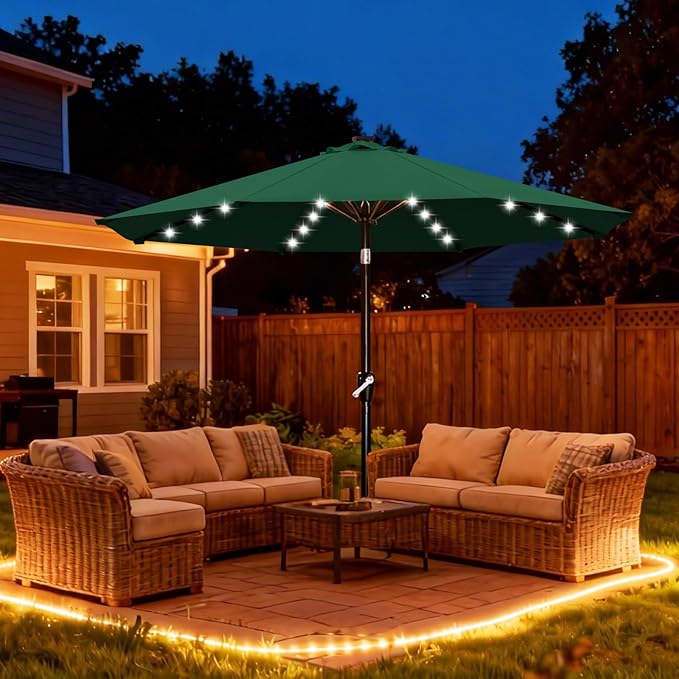ABCCANOPY 10FT Durable Solar Led Patio Umbrellas - Image 2