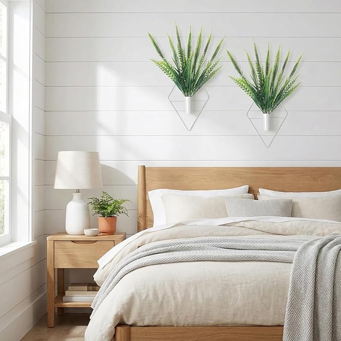 2 Pieces Wall Decor Hanging Planters - Image 6