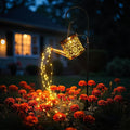 Solar Garden Lights Outdoor Decoration, Metal Solar Watering Can Lights Outdoor by X-PREK