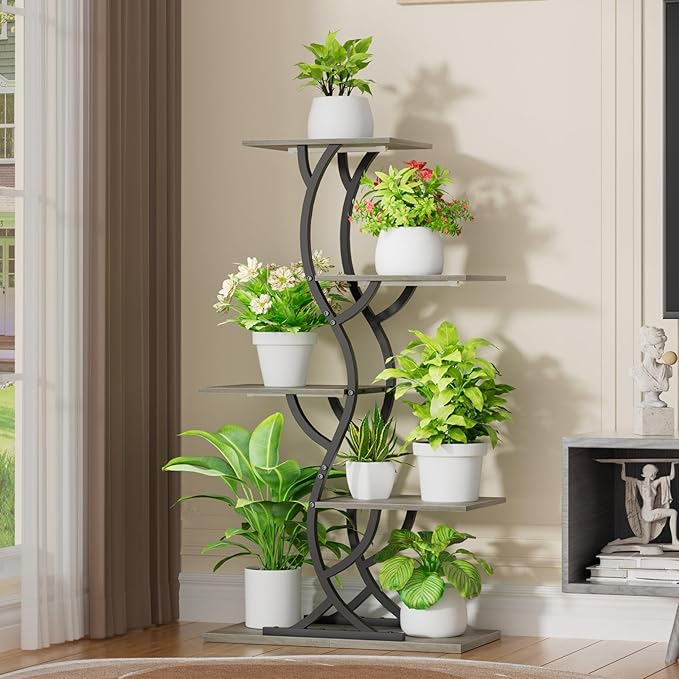 Plant Stand Indoor with Grow Lights - Image 3