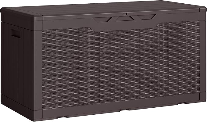 Greesum Outdoor Storage Box 100 Gallon Storage Bin by BuynowfromGreesum
