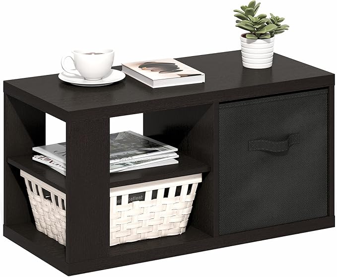 Furinno Viola Coffee Table, 3-Tier Modern Coffee Table - Image 6