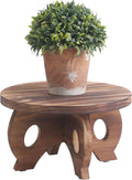 Plant Stand Indoor Wooden Plant Stool Round Stand Risers by VZODESR