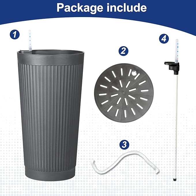 FENCY 2Pack 24IN Self Watering Planter - Image 4
