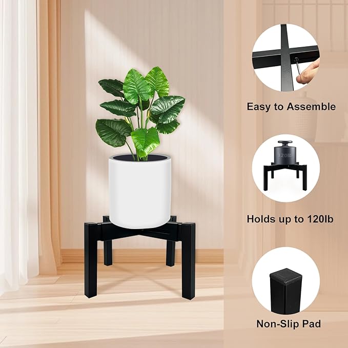 Heavy Duty Adjustable Metal Plant Stand - Image 5