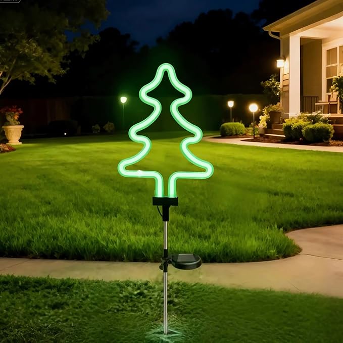 Solar Garden Stake Lights, Waterproof Landscape Light, Solar Landscape Path - Image 4
