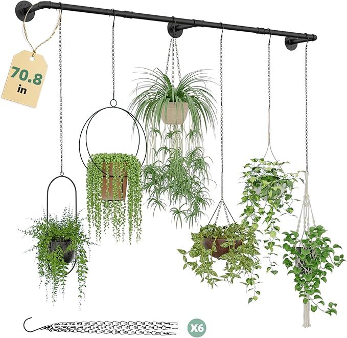 Plant Hanger Indoor with 6 Hanging Chains Hanging Planters by Galood