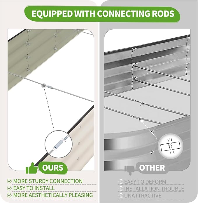 Galvanized Raised Garden Bed - Image 5