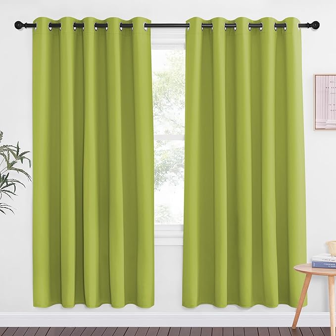 NICETOWN Fresh Green Blackout Curtains by NICETOWN