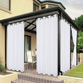 BONZER Outdoor Curtains for Patio Water Resistant Heavy Privacy Light Filtering by Bonzer